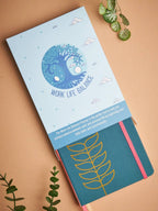 8.25 x 5.70in - A5 Hard Bound - Work Life balance Planner
