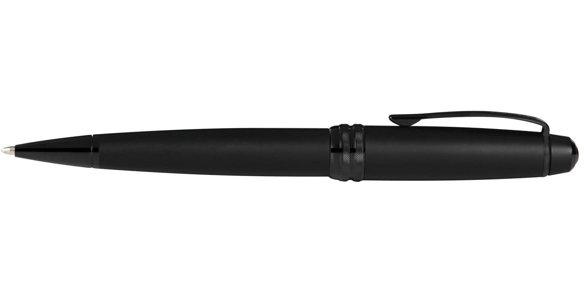 Bolígrafo Bailey™ laca negra mate - Personalizable
