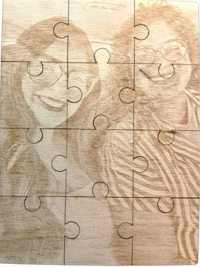 Engraved Wooden Puzzle keepsake
