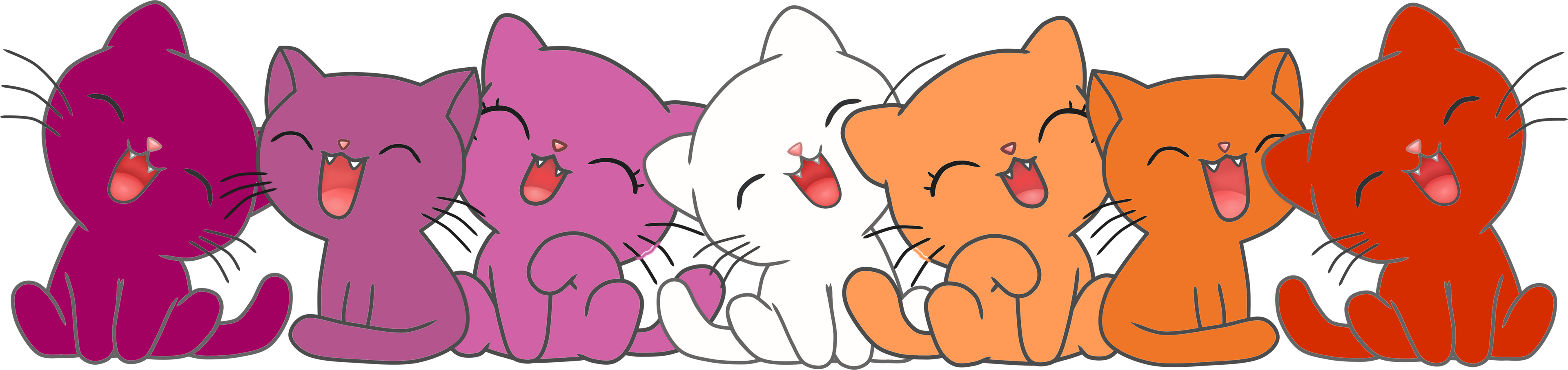 Lesbian Cats - Custom DTF Transfer Sheet